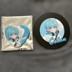 stpr radio キャラバッジコレクション　缶バッジ　　　レコード風カード