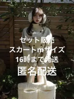 AndMary Blair trench jacket pleats skirt