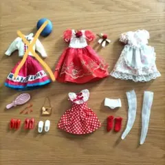 昭和レトロ　リカちゃん 着せ替え服セット