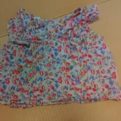 BREEZE 花柄 半袖ブラウス 90