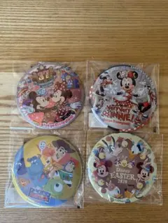 ディズニー 缶バッジ 4点セットのサムネイル