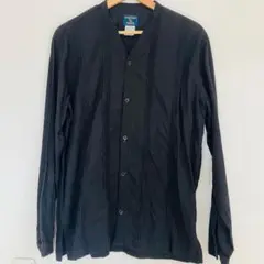 ビンテージ　ウールリッチ　シャーリング　シャツ WOOLRICH ノーカラー