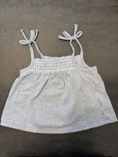 GAP ストライプ ノースリーブ トップス 18-24m