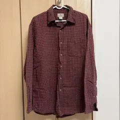 L.L.Bean バーガンディチェック Mサイズ