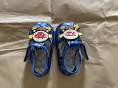 アンパンマン ベビーサンダル 14サイズ 青