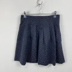 美品BANANA REPUBLIC バナナリパブリック フレアミニスカート 総柄