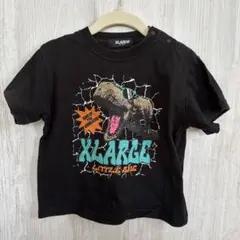 XLARGE ブラック Tシャツ キッズ