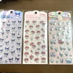 ぷくっとシール クロミ ハローキティ マイメロディ