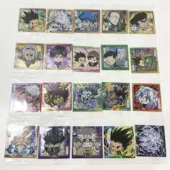 HUNTER×HUNTER ウエハース シール 20枚セット　ゴン　キルアなど