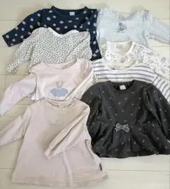 petit main長袖Tシャツ7点セット 90cm