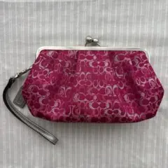 vintagecoach signature coinpurse pouch