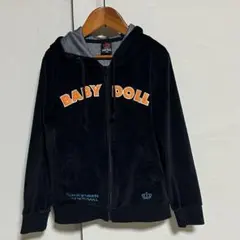 BABYDOLL ベビードール ミッキーマウス パーカー 黒 美品 管理C971