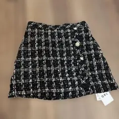 GRL ツイードタイトスカート ブラック Mサイズ