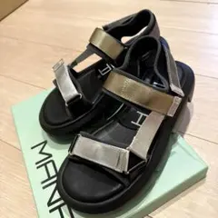 美品⭐︎⭐︎⭐︎MANA カラーベルクロサンダル 40 yuko imanishiのサムネイル