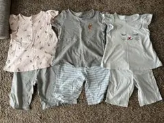 GUパジャマ110cm120㎝ 春夏  3セット　スヌーピー