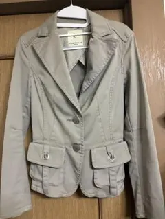 KUMIKYOKU グレー テーラードジャケット