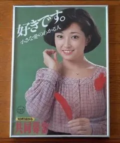竹下景子 共同募金 B3ポスター 昭和アイドル 当時物 フレーム付き 2026年最新】竹下景子 ポスターの人気アイテム - メルカリ