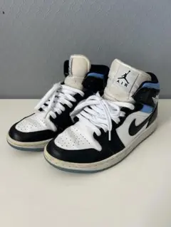 Air Jordan ハイカットスニーカー 白/黒/青