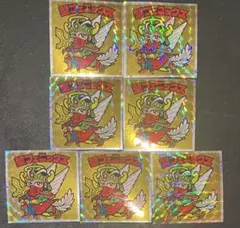 ヘッドだらけのビックリマンチョコ　 聖フェニックス　No.6 ◆7枚セット❗️