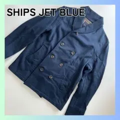 美品　シップスジェットブルー　ダブルブレストジャケット ネイビー　Mサイズ