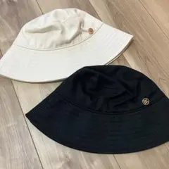 riu バケットハット ブラック 黒白 セット