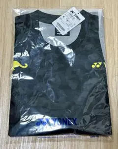 YONEX NTT East シャツ Mサイズ 黒赤 - メルカリ
