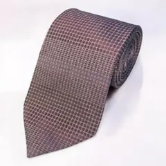 dj honda ディージェイ・ホンダ　ネクタイ チェック パープル 紫