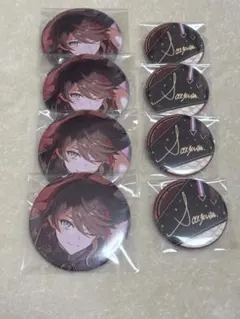 三枝明那　誕生日グッズ　にじさんじ　缶バッジ