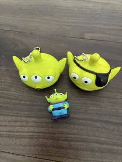 トイストーリー　リトルグリーンメン　キーホルダー　フィギュア