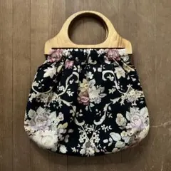 美品✨和装バッグ ビーズバッグ 手刺繍バッグ がま口 総ビーズ