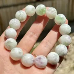 エンジェル フェザーフローライト 天然石 パワーストーン ブレスレット