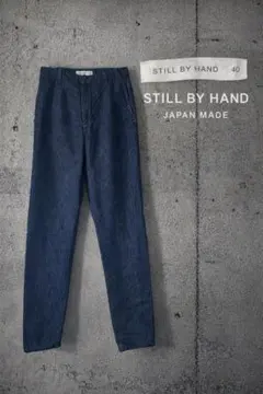 極美品 shiun FLARE SLUB DENIM PANTS Sサイズ - メルカリ