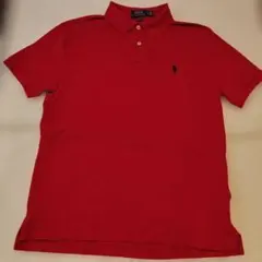 美品 Polo Ralph Lauren ポロシャツ M レッド 赤