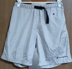【Champion】 撥水素材 アクティブ ナイロンショートパンツ