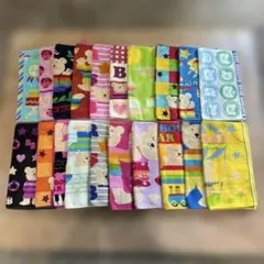 RAINBOW BEAR レインボーベア　ウォッシュタオル 20枚まとめ売り