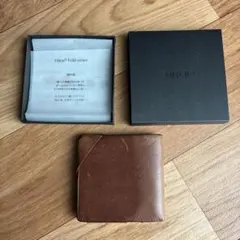 Hitoe® Fold - Anticoアンティコ 右利き二つ折り財布 ブラウンのサムネイル