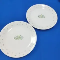 コレール　Corelle 　ハーブカントリー　平皿 2枚セット 　　21.5cmのサムネイル