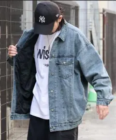 java デニムジャケット