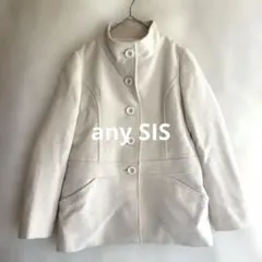 【any SIS】スタンドカラージャケット オンワード樫山　L 131