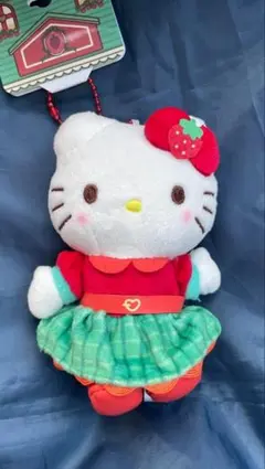 新品 サンリオ ピューロランド限定 いちごシリーズ ハローキティ マスコット