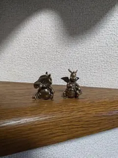カラカラ カイリュー　真鍮　ポケモン　ポケットモンスター　メタル　ダイキャスト