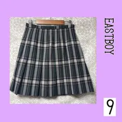 【9】EASTBOY イーストボーイ　チェック　プリーツスカートのサムネイル