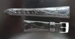 クロコダイル　本革ベルト ブラック　L7