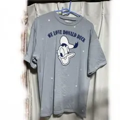 Areeam　ドナルド　ハートTシャツ　ライトブルーのサムネイル