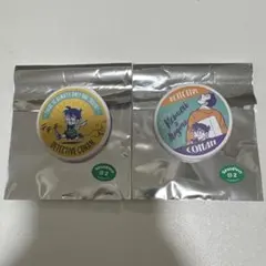 名探偵コナン　鳥取限定　ガチャ　缶バッジ　江戸川コナン