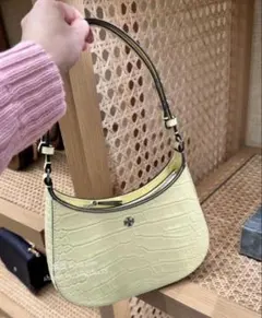 TORY BURCH クロコ型押し ラウンド ケース TORY BURCH クロコ型押し ラウンド コインケース - メルカリ