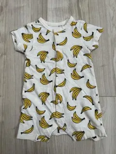 BREEZE バナナ柄ロンパース サイズ80