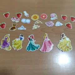 ディズニープリンセス ステッカーセット 12枚