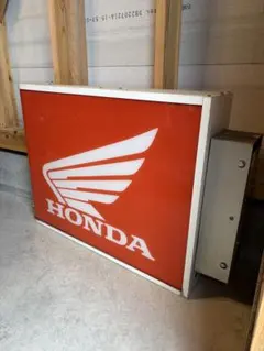 HONDA ホンダ　販売店用看板 HONDA 2輪販売店舗用 電飾看板 - メルカリ