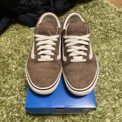 【月曜日まで値下げ】VANS ブラウン スエード スニーカー 26cm